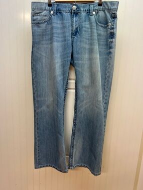 Seven7 Light Blue Denim Jeans - Faded Blue